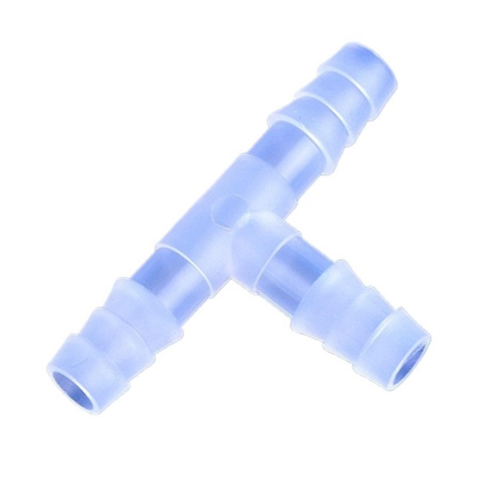 2.1mm ~ 12mm akwarium wąż Pagoda wspólne 5 200 sztuk T złącza trójnikowe nawadnianie ogrodu fajka wodna Adapter równej ścieżki(10mm,50 Pieces)