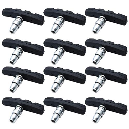 Autut 6 Pair Bike Brake Pad Set For Mtb Mountain Bicycle Universal V Brake Block 70Mm/2.75 Inch #TOP19