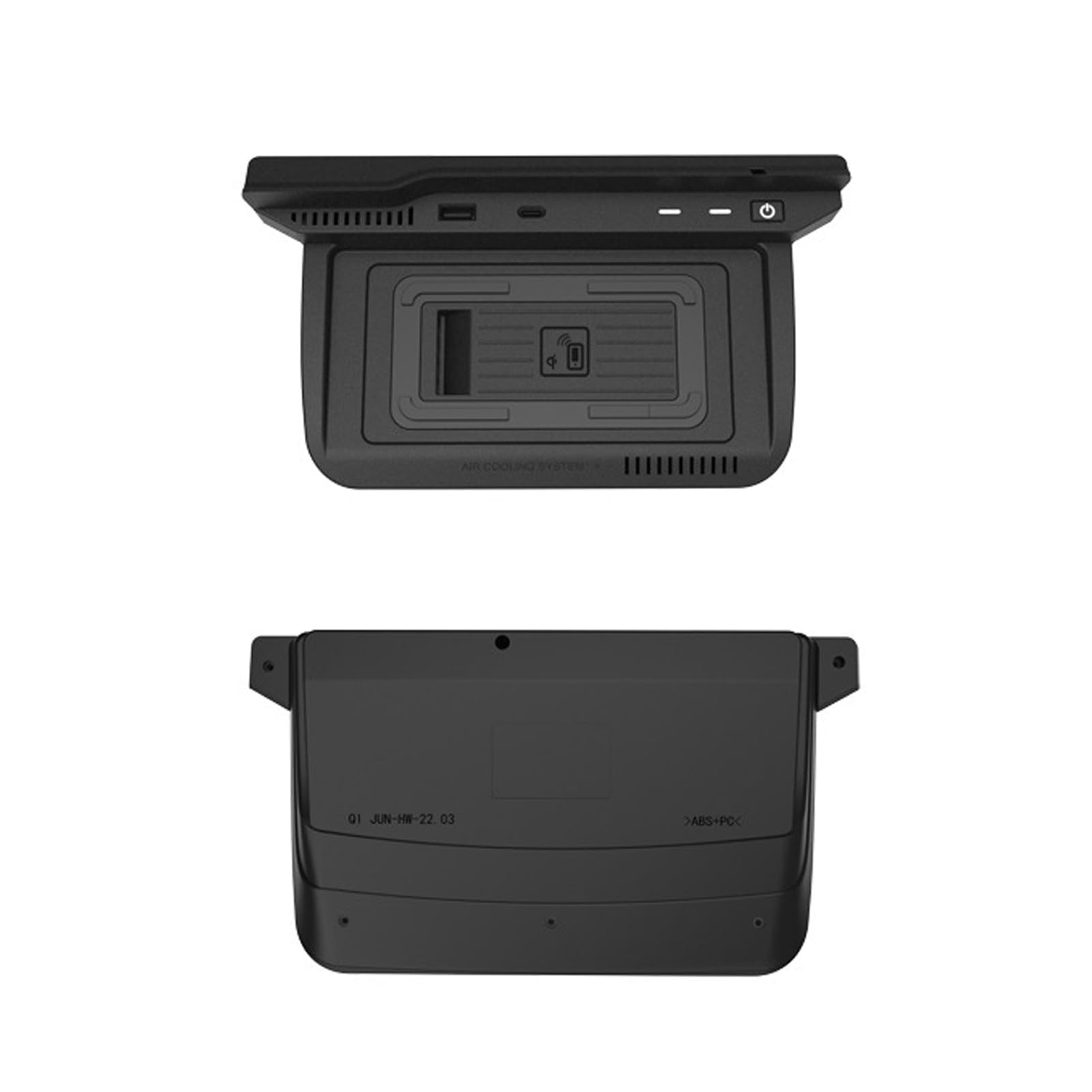Caricatore Wireless per Nissan X-Trail 2021 2022,Caricatore Senza Fili Per Auto,15W Qi Caricatore Wireless Auto,Wireless Vassoio Ricarica Rapida,Accessori Caricatore Console Centrale