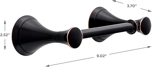 Miniatura 12 de Delta Faucet Carlisle CLL63-OB - Juego de accesorios de baño de 3 piezas, bronce aceitado, accesorios de baño, CLL63-OB