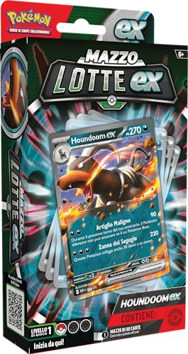 Pokémon Mazzo Lotte ex Houndoom-ex del GCC (mazzo di 60