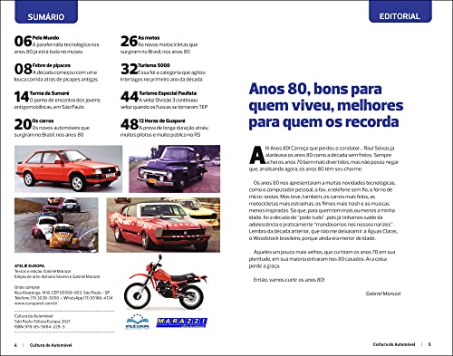Cultura do Automóvel Volume 1 - Especial Anos 80