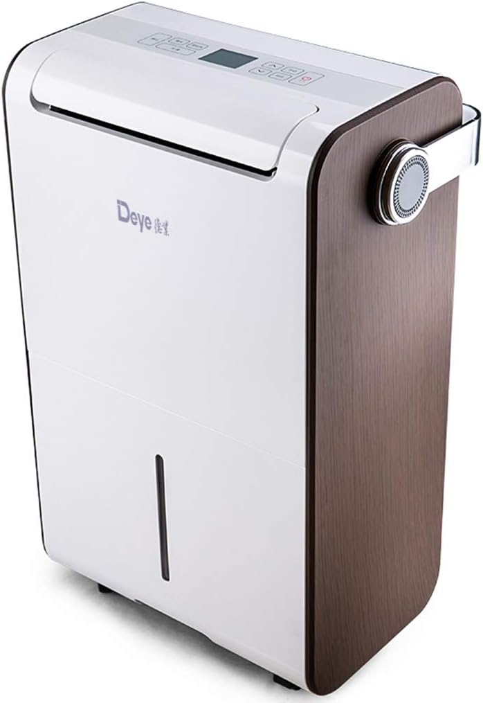 Deshumidificador de Capacidad del Tanque de Agua de 6L, Bloqueo para niños, Lavadora-Secadora y Temporizador para el hogar/sótano/Oficina, Pantalla táctil LCD