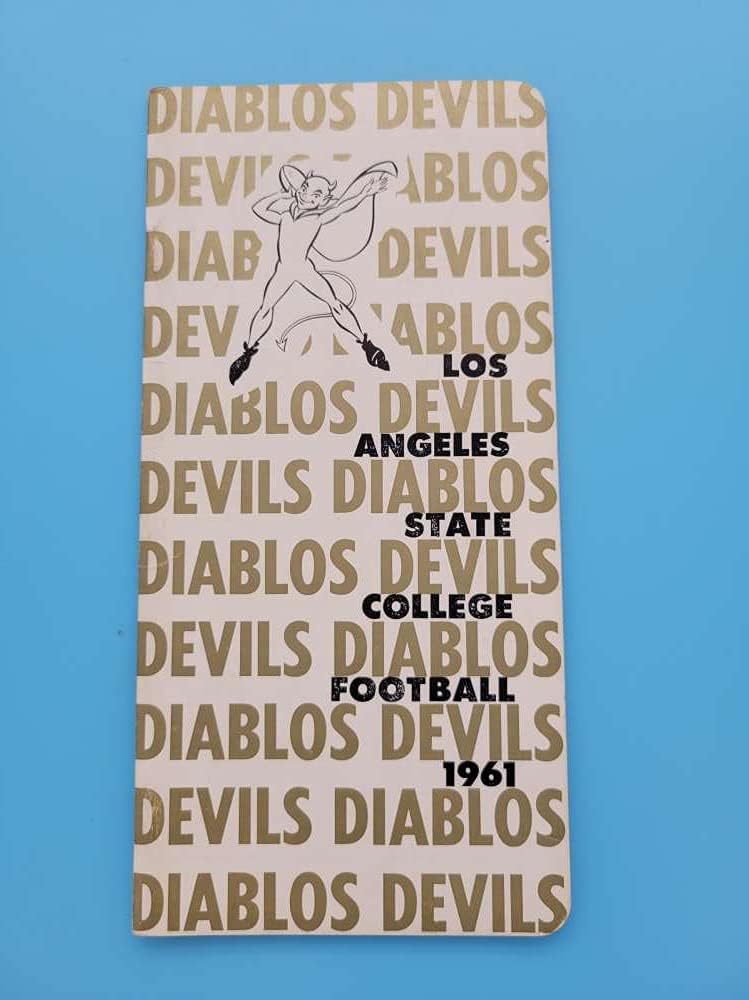 Los Angeles State NCAA College Football Media Guide 1961 NR MINT