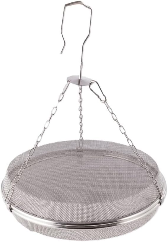 (1 Pack) Foldable Stainless Steel Food Dehydrator Basket - Kitchen Drying Rack for Fruits Vegetables Countertop Storage