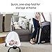 Graco Pack 'n Play FoldLite Playard | Lightweight Travel Pack 'n Play with Easy, Compact Fold, Remi