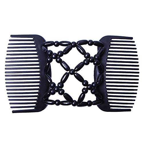 Lovef Retro Wood Double Side Combs Magic Hair Combs Hair Styling Accessories For Women Girls (Retro Smooth) #TOP2