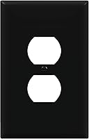 Vista 76 de ENERLITES - Placa de pared doble sin tornillos, cubierta de tomacorriente segura para niños, tamaño estándar, 1 cuadrilla, 4.68 x 2.93 pulgadas