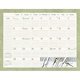 Lang 2017 Birds In The Garden Desk Pad, 22 x 17 inches (17991010029)