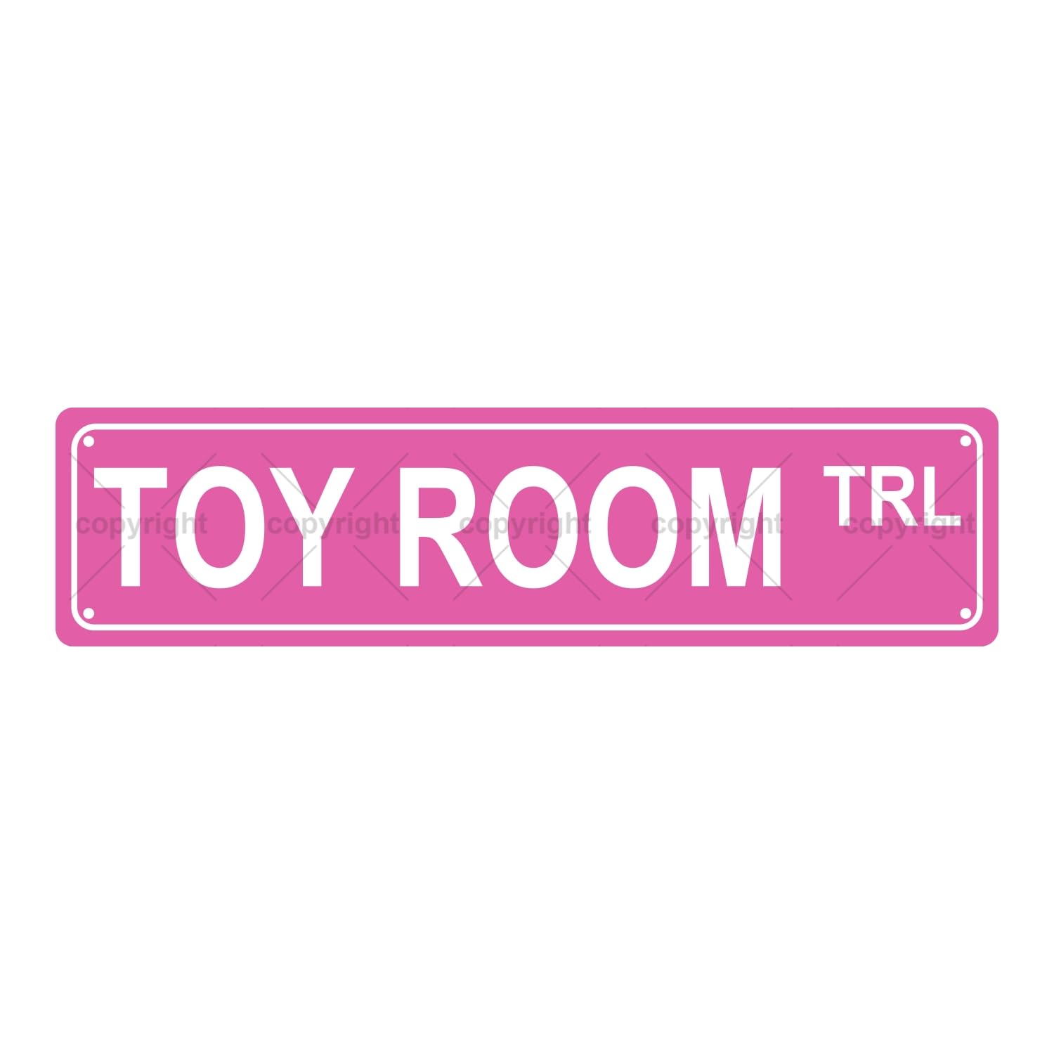 Toy Room TRL Space Metal Tin Street Sign Bar Cafe Garage Cave Home Room Wall Bathroom Farmhouse Garden Porch Patio Decor,4x16 Inch