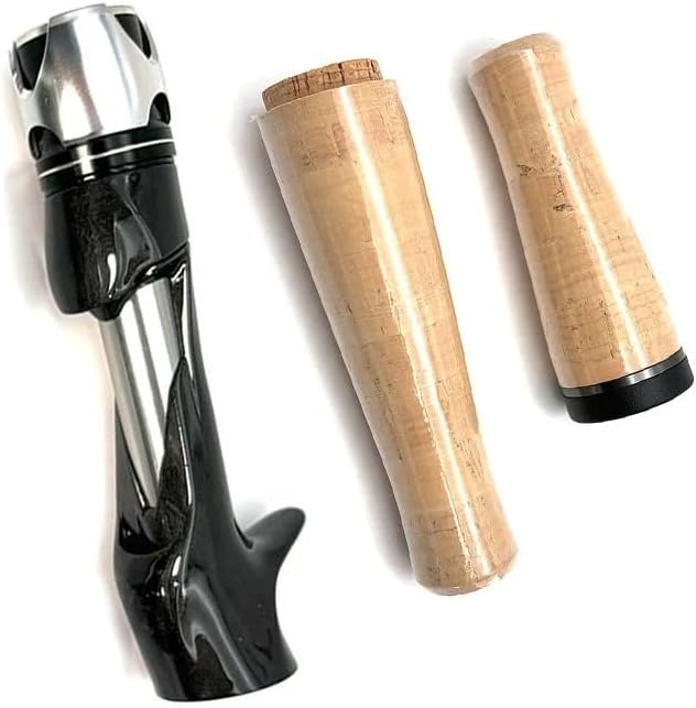Pack of 1 Set Replace Parts New Carbon Reel seat Fishing Rod Cork Handle Repair Kit Custom Fishing Rod Graphite Reel seat