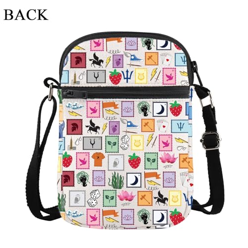 CMNIM PJO Movie Inspired Crossbody Bag Camp Half Blood Gift for PJ Fans Bookish Gift PJO Merchandise Bag Adjustable Strap Bag4
