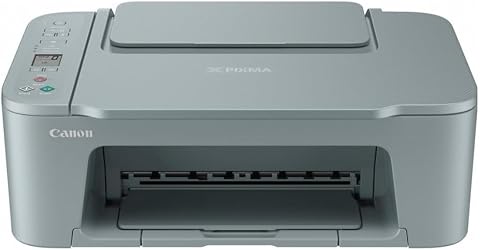 Canon PIXMA TS3752i - Stampante Wireless multifunzione, getto d'inchiostro a colori, stampa, scansione, copia, display LCD da 1,5 pollici, WLAN, Print App, 4800 x 1200dpi, compatibile PIXMA PRINT PLAN