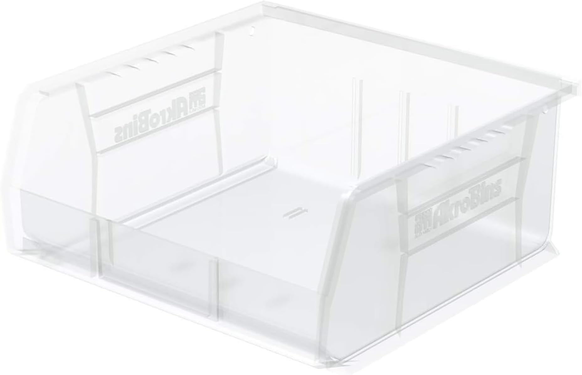 30235 Plastic Storage Stacking Hanging AkroBin 10-7/8 x 11 x 5, Clear - Case of 6