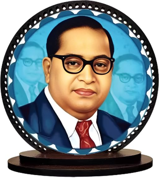 NIYA KRAFTS-DECORATE YOUR HOME Your Home Wood Dr Bheem Fantasy Car Dashboard,8 X 6 cm