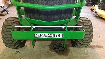 Heavy Hitch Quick Attach Front Suitcase Weight Bracket - Complete Kit, Green