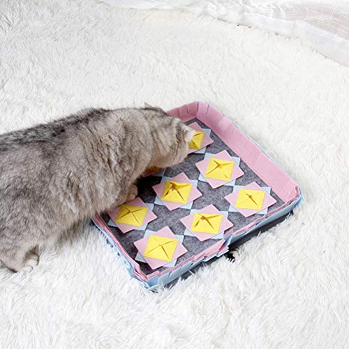 Pet Tapete de treinamento de ração para animais de estimação Cheiro de cheirinho de animal de estima