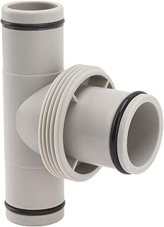 Adaptador de Mangueira de Reposição, Conector de Mangueira de 1,5 pol. a 1,25 pol. Adaptador de Mangueira de Piscina Conector Em Forma de T Mangueira de Piscina Dividida