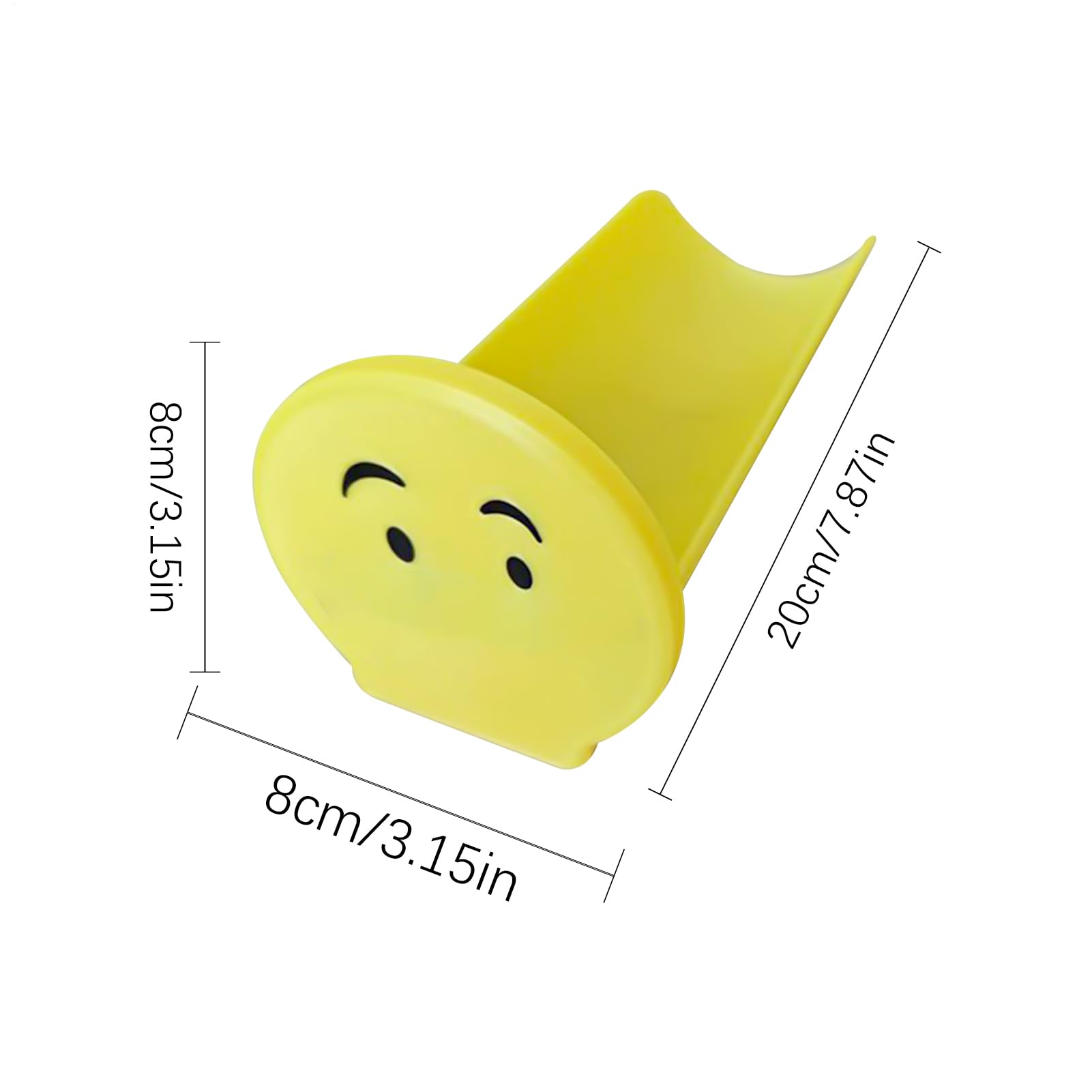 Kartoffelchips-Schieber-Tablett, ABS, 20 x 8 x 8 cm, wiederverwendbar, Snack-Spender, Box, Chip, Schiebehülse, kompakter Snack-Halter für Zuhause, Zuhause, Schlafsaal, Studio, Party