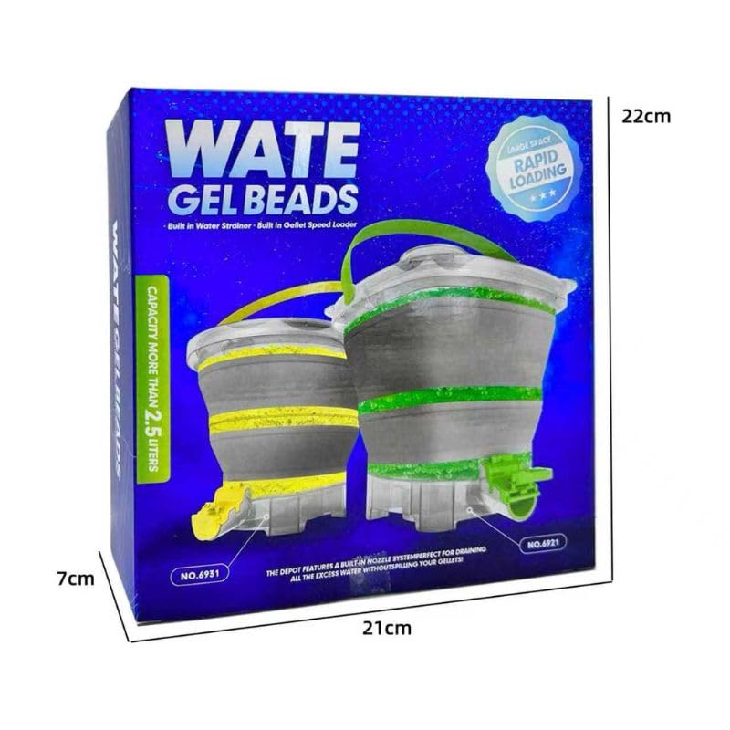 Gel Blaster Cube efficace preparatore di munizioni (verde)