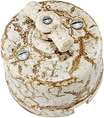 Interrupteur eclairage porcelaine encodeur rotatif retro