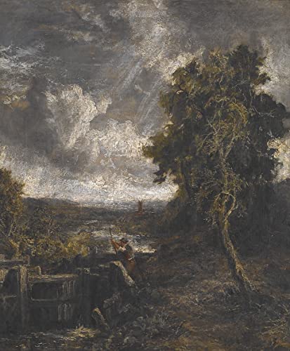 Impression d'affiches East Bergholt Lock Constable pour créer un salon style maison de campagne