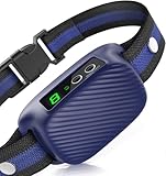 PRTRFLC Dog Bark Collar for Large Medium Dogs,Automatic Anti-Barking Collar with 8 Adjustable Sensitivity & 3 Effective Training Modes(Midnight)