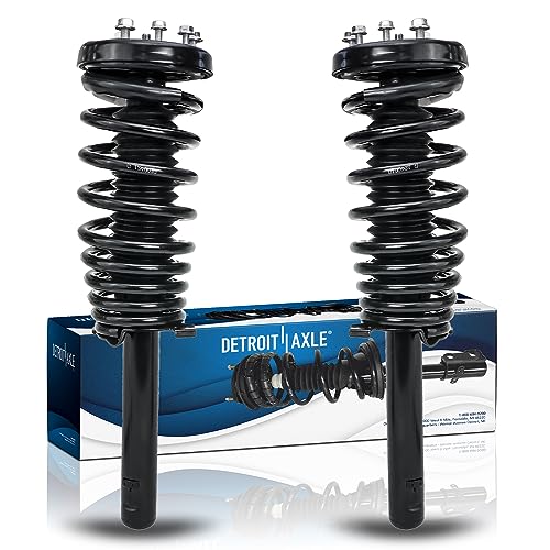 Image of Detroit Axle - Front Struts for 1998-2002 Honda Accord 1999-2003 TL 2001-2003 CL, Struts w /Coil Spring Assembly Quick Install Ready Struts Shocks Replacement Suspension