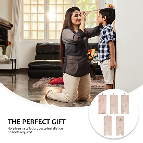 1 Conjunto Régua De Altura Infantil Decalques Murais Infantis Diy Gráficos De Altura Do Bebê Gráfico