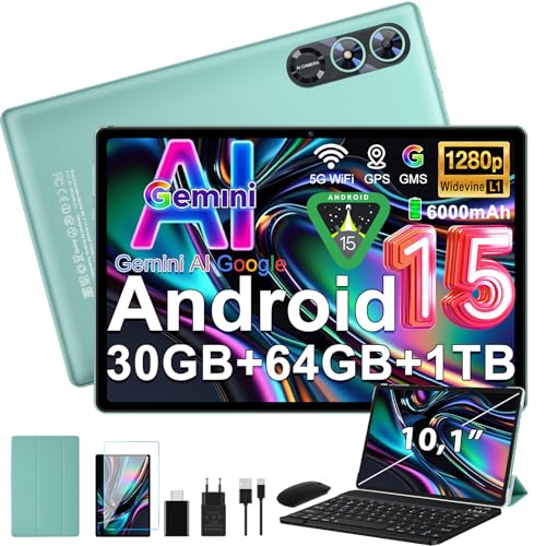 Android 15 Tablet 10 Pulgadas Gemini AI, Tablet PC Octa-Core, 30 ...