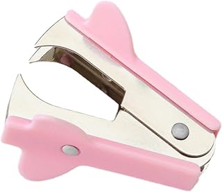 Modern Pink Plastic Staple Remover, Office School Supplies, Staple Puller Tool