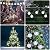 Solar Lights Outdoor, 60 LED 36.5 FT Solar String Lights Outdoor Waterproof with 8 Lighting Modes for Garden Yard Porch Wedding Party Decor Christmas (Warm White)