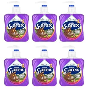 Carex Fiery Fresh Antibacterial Hand Wash, Clean & Protects Hands, Bulk Buy, Pack of 6 x 250ml