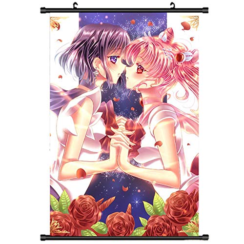 Anime Fabric Painting Art Cloth Home Decor Wall Scroll Posters Decorative Animation Peripherals...