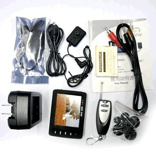 Angel Eye Mini Dvr 2.5" Tft High Definition Pinhole Button Camera W/ Motion Dectector Cam #TOP2