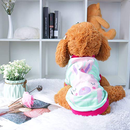 Camiseta de algodón para perro uxcell tamaño M miniatura 6