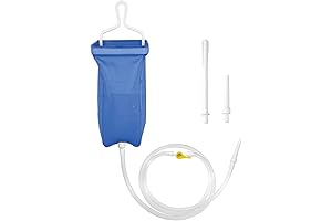 TopQuaFocus Enema Bag Kit for Colon Cleansing