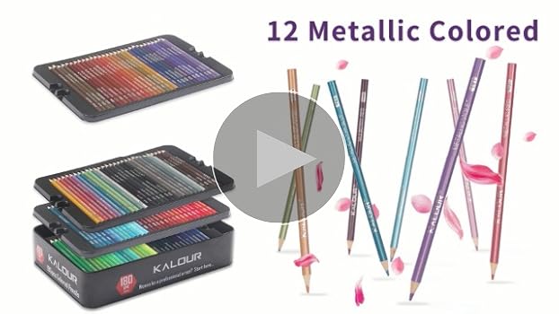 Amazon | Ccfoud 色鉛筆 180色セット 油性色鉛筆 プロ専用ソフト