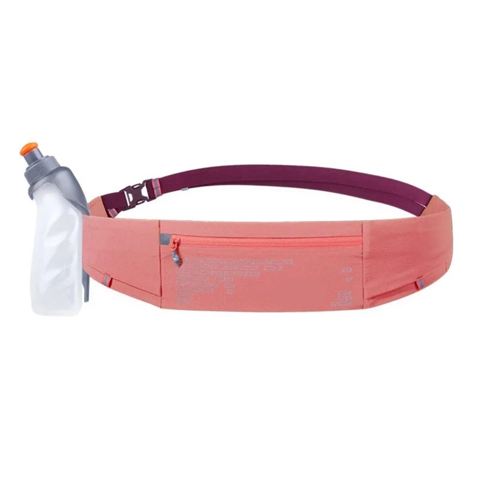 Riñonera for Correr cómoda al Aire Libre cinturón de hidratación riñonera Bolsillos Deportivos for Fitness Gimnasio Senderismo para Walking, Deporte(Pink with Kettle)