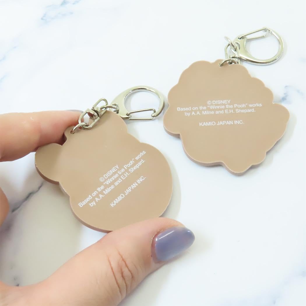 Amazon.co.jp: くまのプーさん[キーリング]ラバーキーホルダー