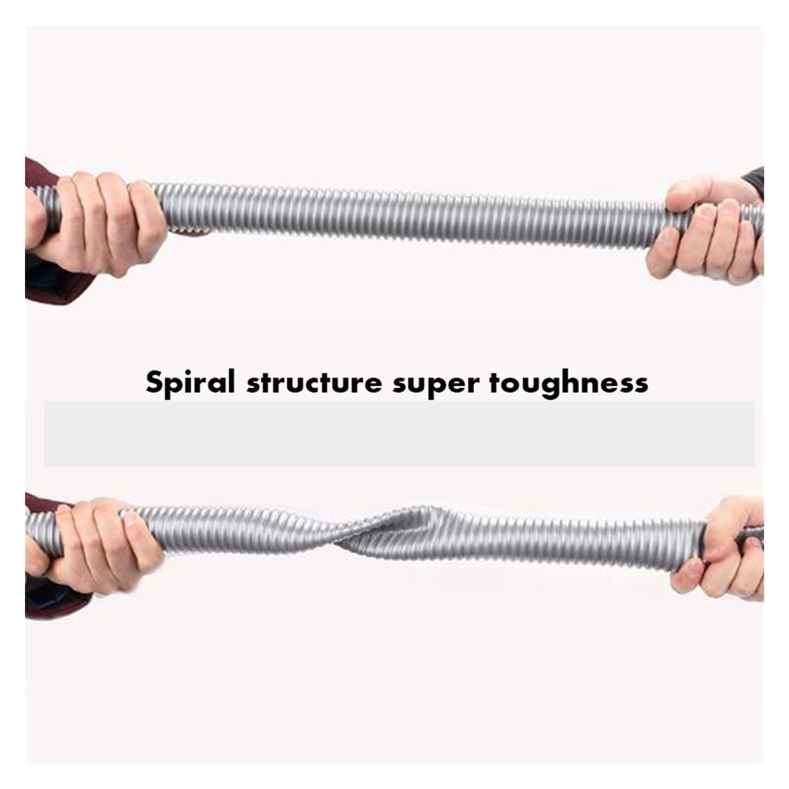 Manguera Larga Flexible Manguera de aspiradora de 50 mm, Tubo de aspiradora de Fuelle de fábrica, Repuesto de tubería Blanda