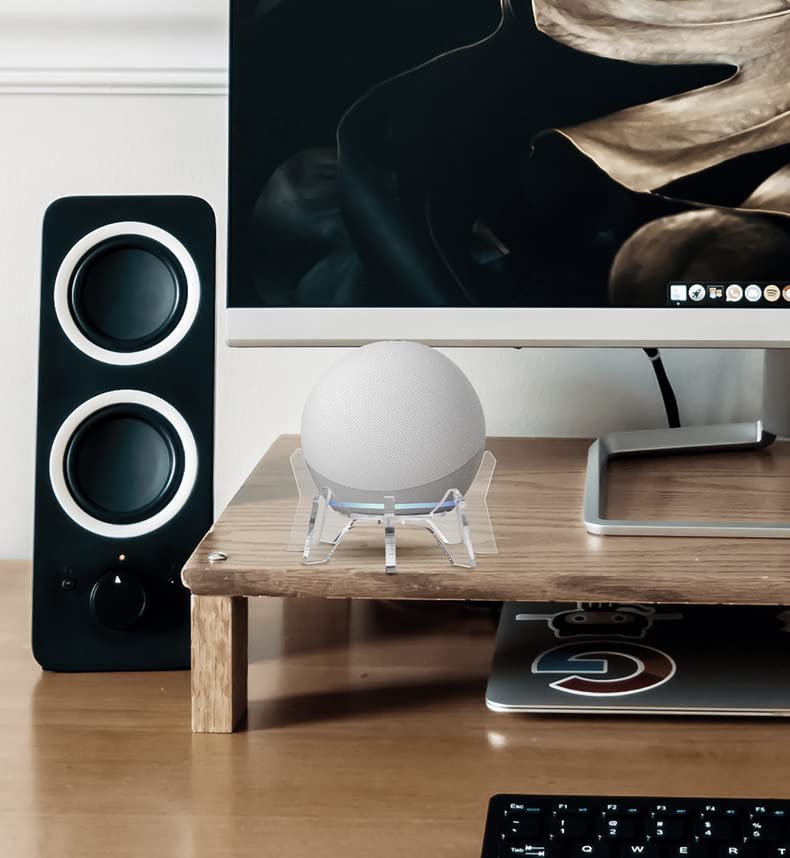Soporte para Echo Dot 5 base de sobremesa transparente accesorio altavoz 101-E002 5