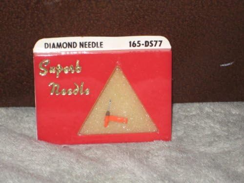 Pfanstiehl 165-DS77 Diamond Phonograph Record Player Needle 788DS, 2124DS, AC351, A106XSD, 617SD, Astatic N64SD Fits Astatic 167, 169, 181, 187, 281, 359, 393, 399