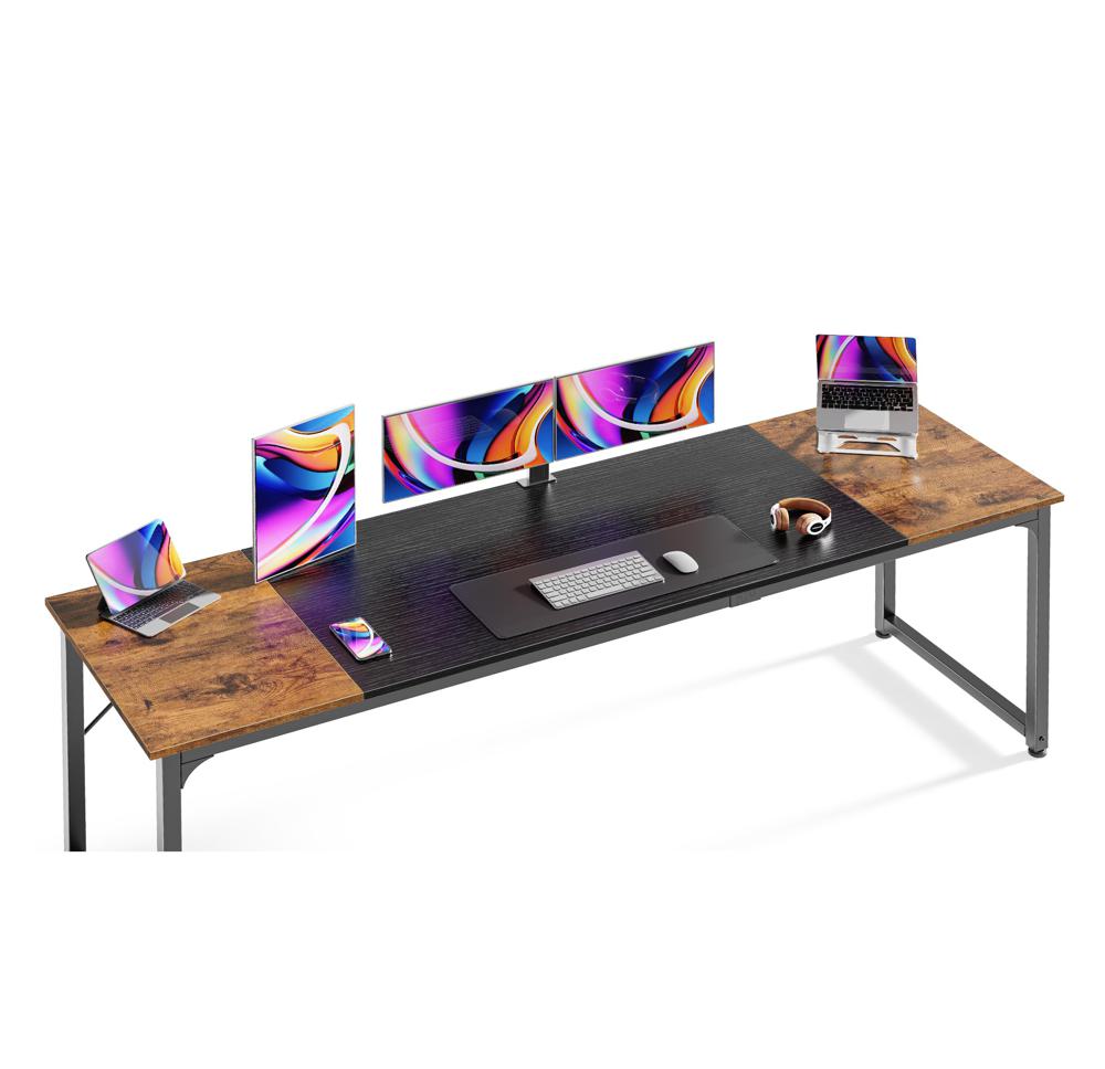 Amazon.com: Huuger 78.7 Inch Office Computer Desk with Storage
