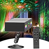 Party lights Strobe Stage Lights Disco DJ Lights Sound Activated with Remote Control Projection Effect for Karaoke KTV Club Parties Wedding Bar Festivals Stage Birthday Dancing Christmas