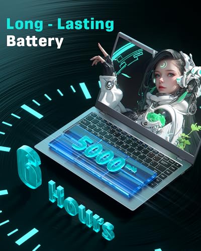 Image of Laptop 32GB RAM 512GB SSD, Laptops Computer with Pentium Gold Processor(Up to 3.4GHz), 14 Inch 1080P FHD IPS Screen, USB3.2, Dual USB C, WiFi5, BT5.2, Business Student Computer for Work, School