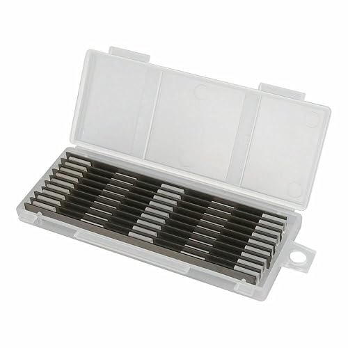 Miniatura 4 de Cuchillas cepilladoras HSS de 3-1/4 pulgadas - Compatible con Bosch PA1202, Powertec 128300, PC60THP, Ryobi HPL51K (paquete de 10)