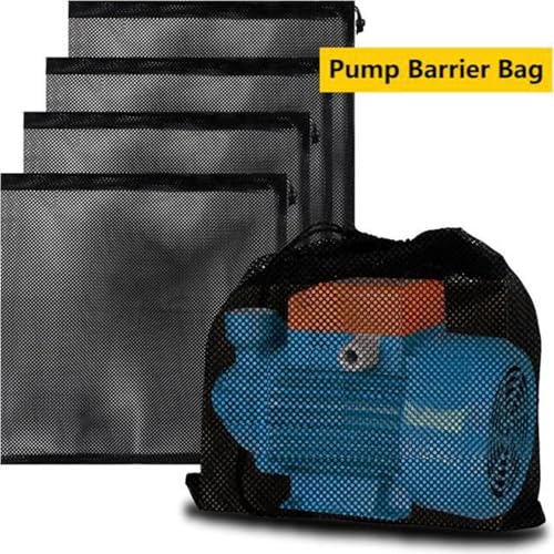 Bolsa filtro de malla resistente para estanques y piscinas miniatura 2
