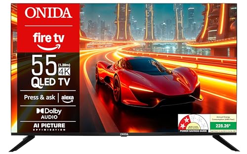 Image of Onida 139 cm (55 inches) QLED Ultra HD 4K Smart Fire TV Q55UDI