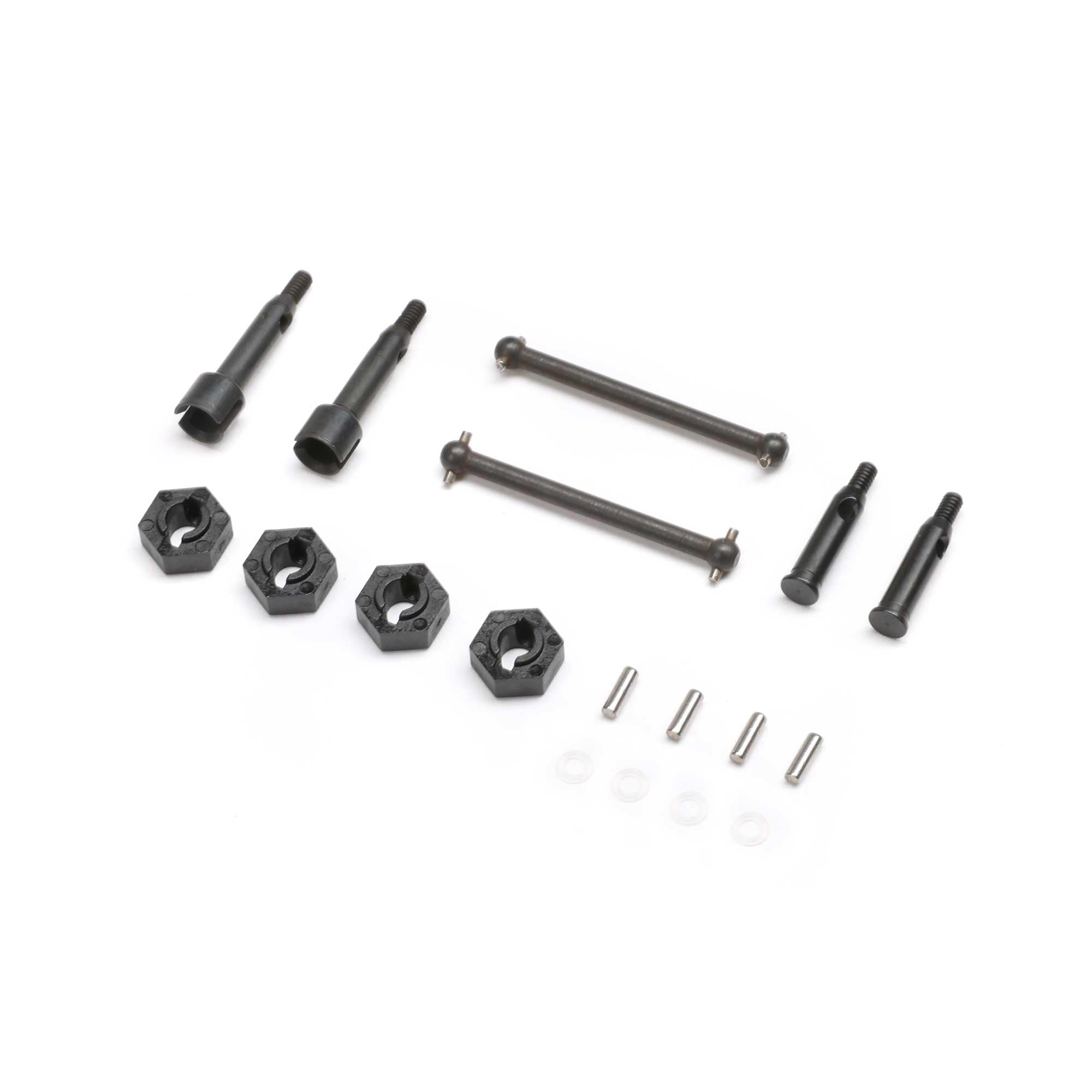 Amazon.com: Losi Drive Shafts Axles Wheel Hexes Micro-B/T LOS-1764